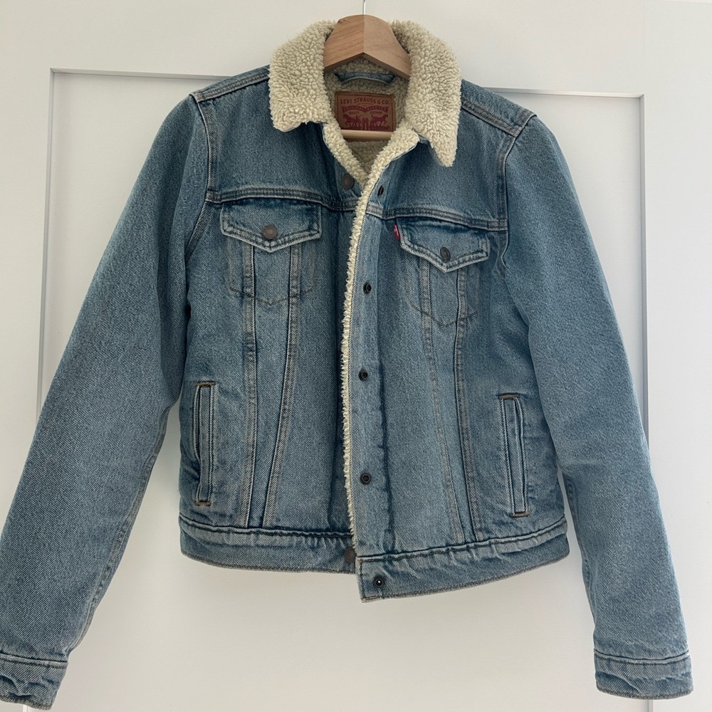 Original Levi’s Sherpa jacket - EUC